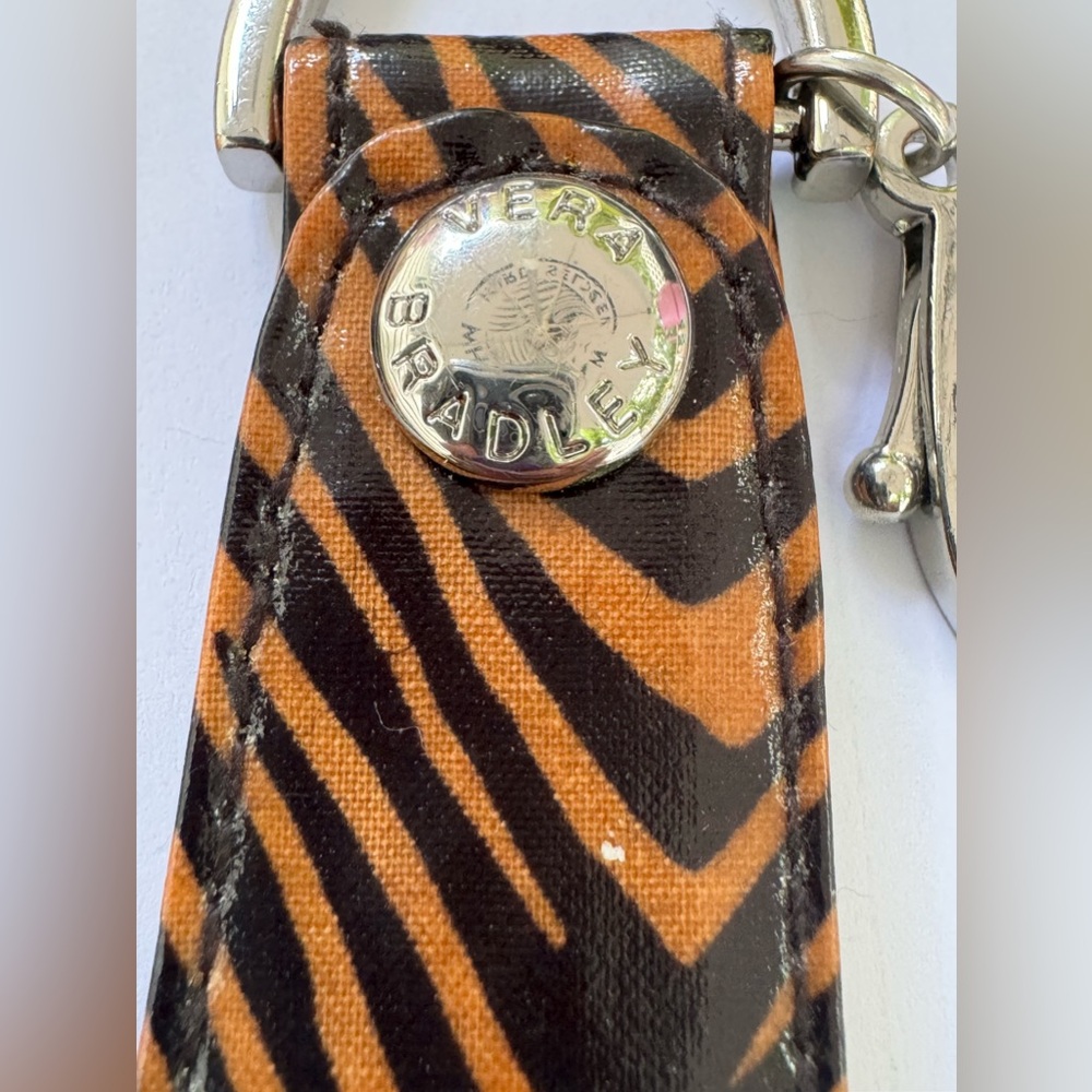 Vera Bradley Loop Keychain Leopard
